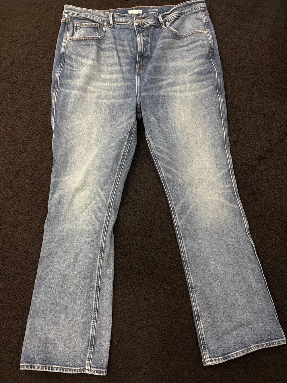 Good American Bootcut Denim Jeans